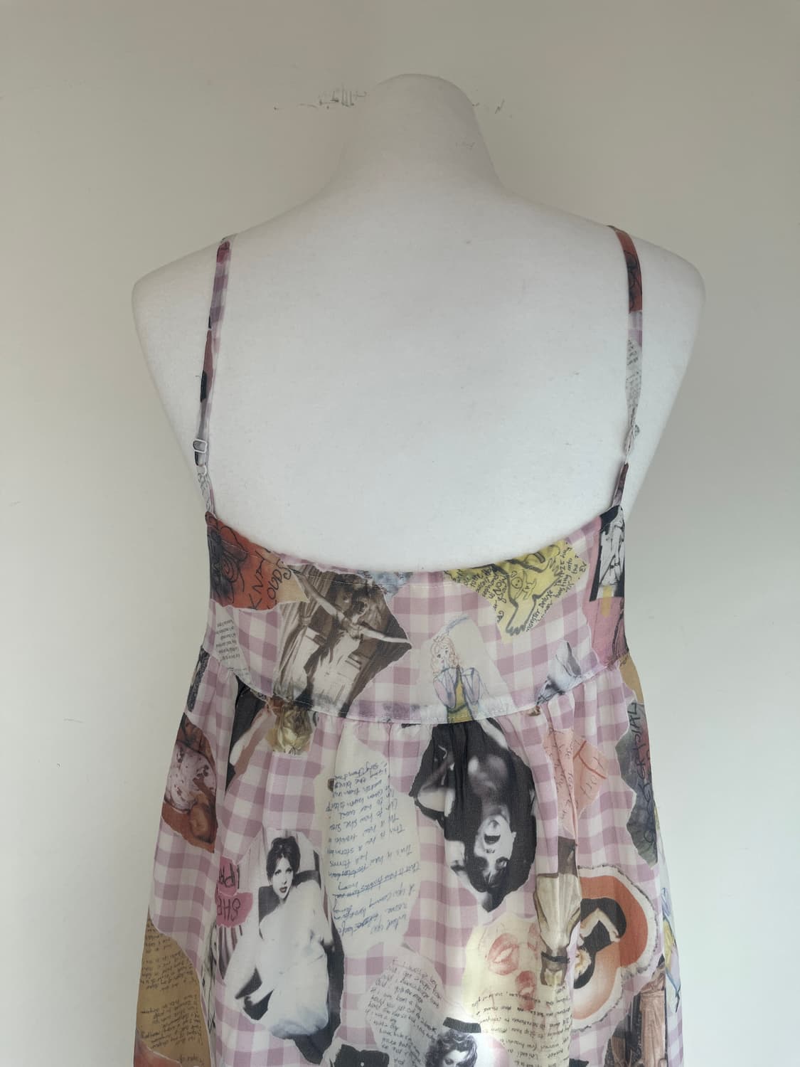 (새상품) 히스테릭 글래머 코트니 러브 그래픽 슬립 버튼 드레스 원피스 상품이미지6