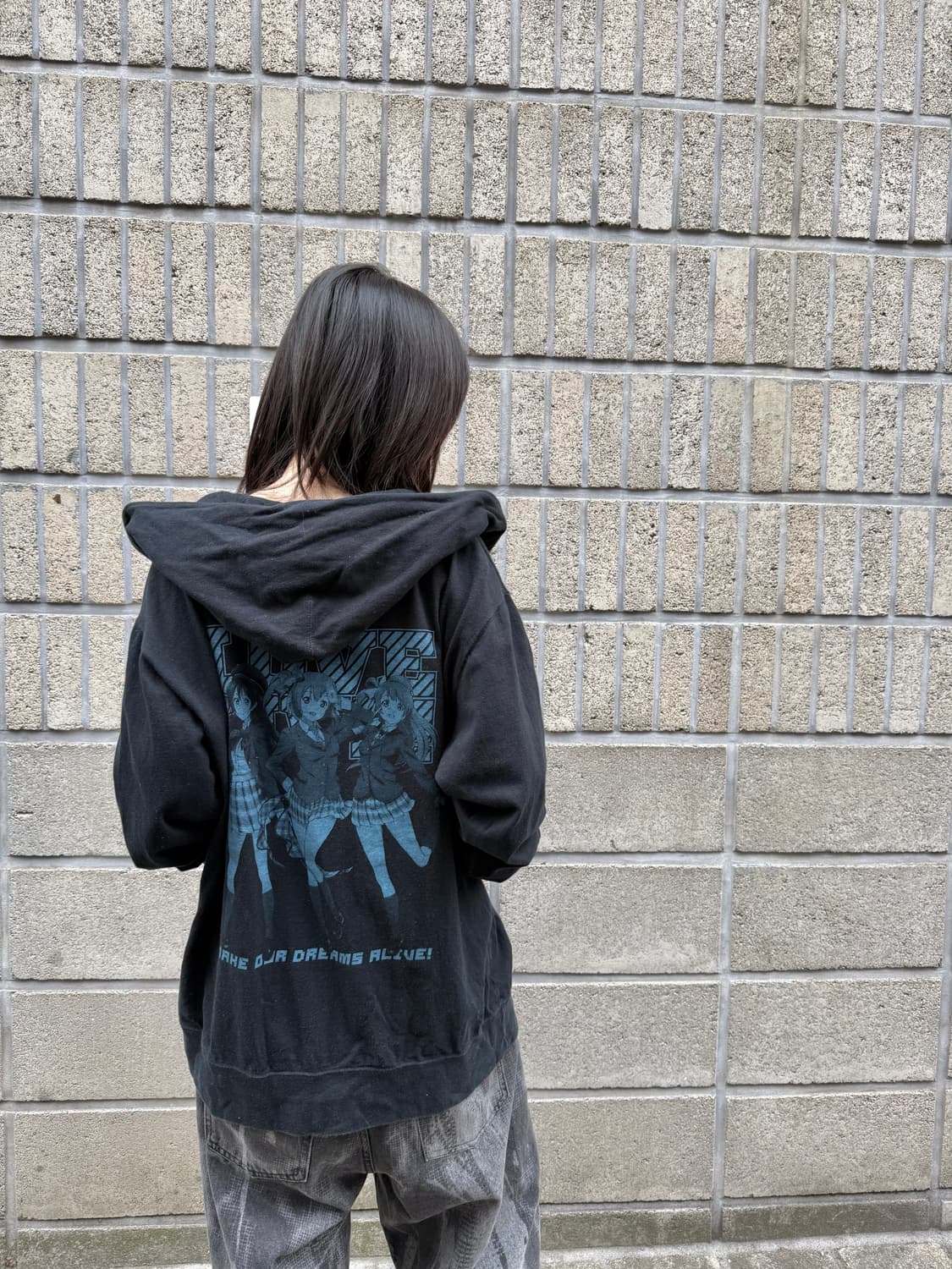 러브 라이브! 뮤즈 아니메 프린팅 후드집업 상품이미지7