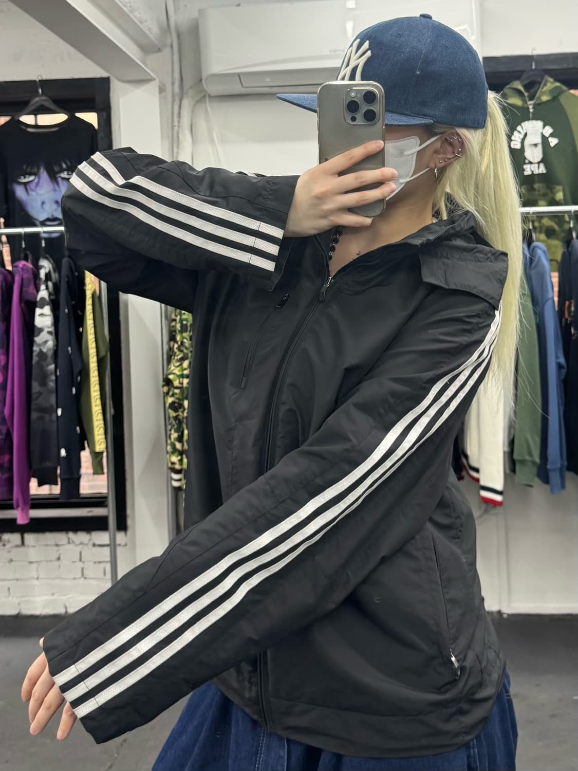 아디다스 오버핏 바람막이 상품이미지5