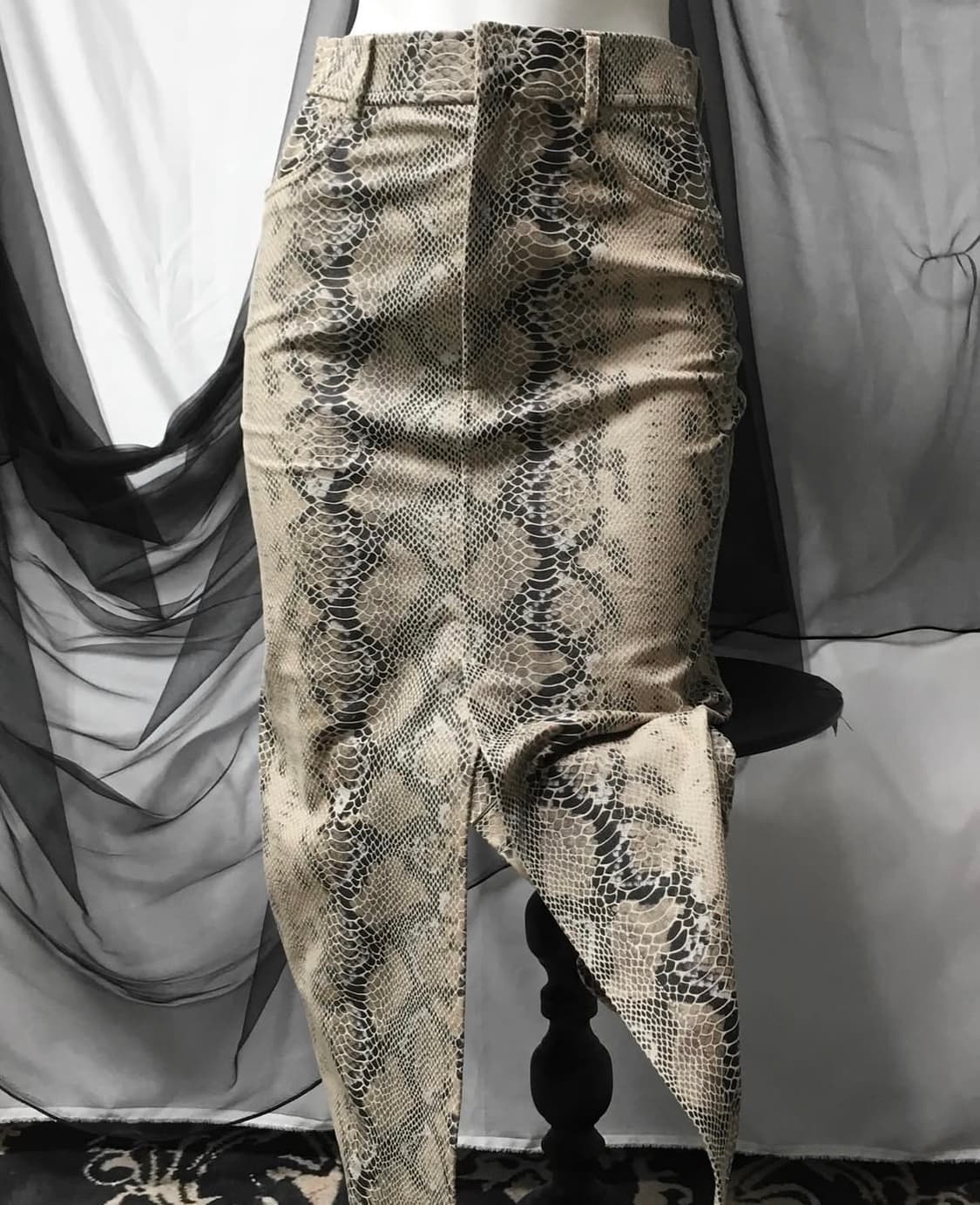 파이톤 스커트  상품이미지2