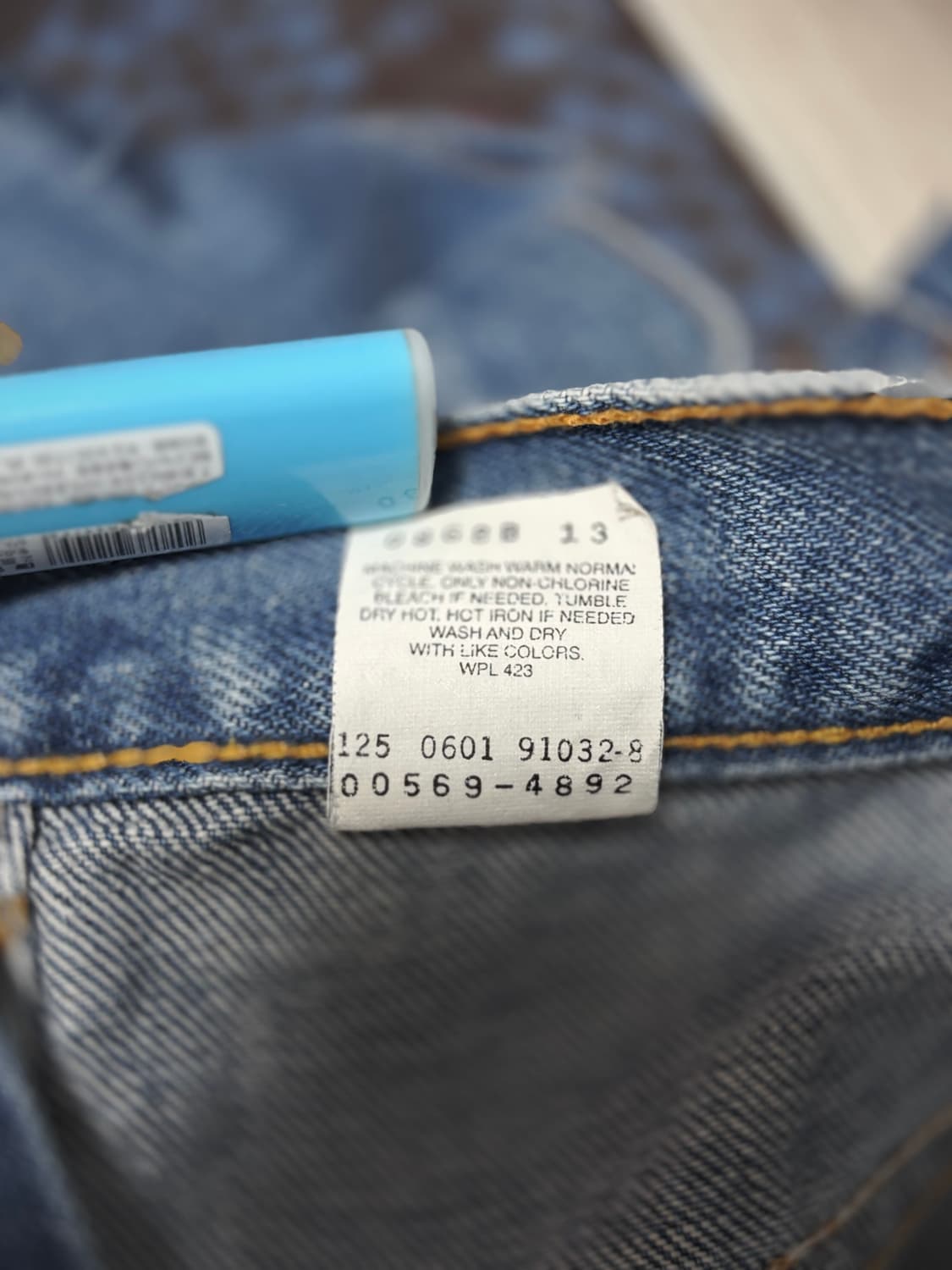 01제작 리바이스 569 34x32 상품이미지5