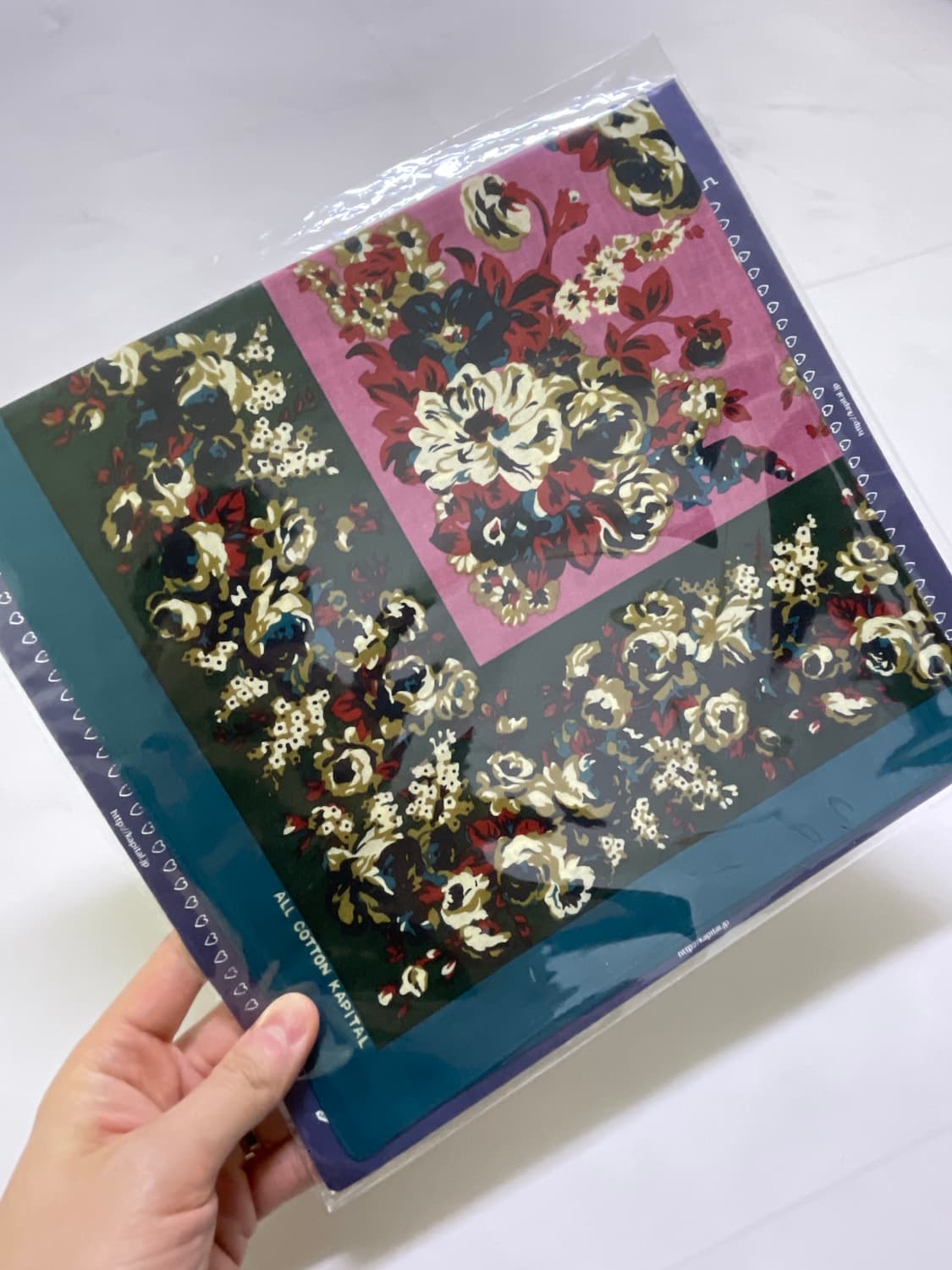 Handkerchief Flower Bandana 상품이미지1