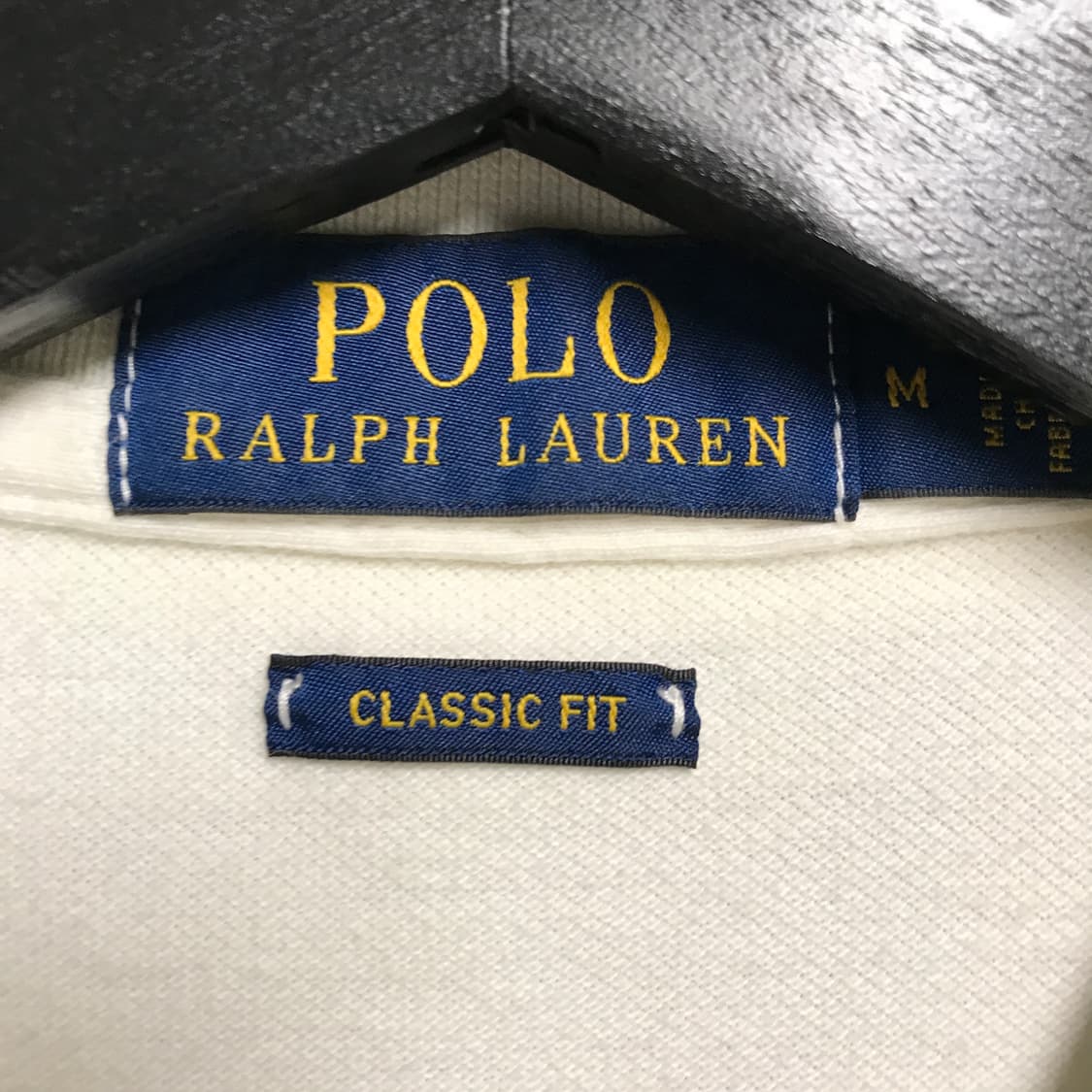 폴로 랄프로렌 PK 반팔 카라티 아이보리 M 상품이미지5
