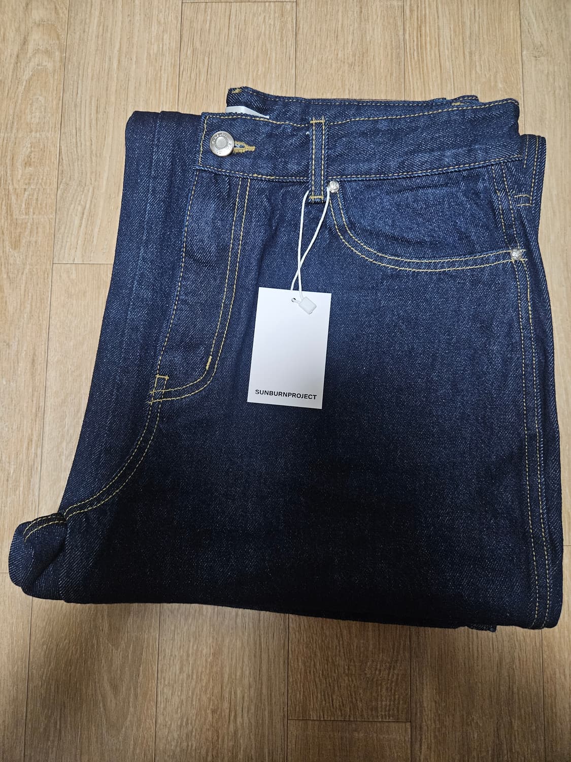 썬번프로젝트 Low-Rise Denim Pants, INDIGO 상품이미지5