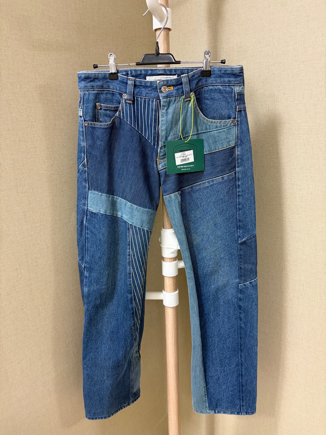 [S] diet butcher slim skin(dbss)절개 패치 데님 상품이미지3