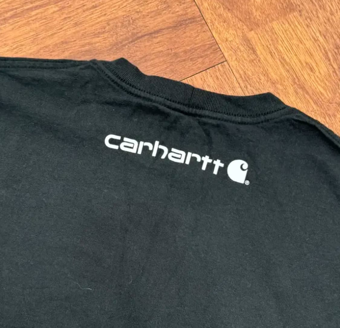 M(100) 칼하트 시그니처 라운드 슬리브 티셔츠  상품이미지3