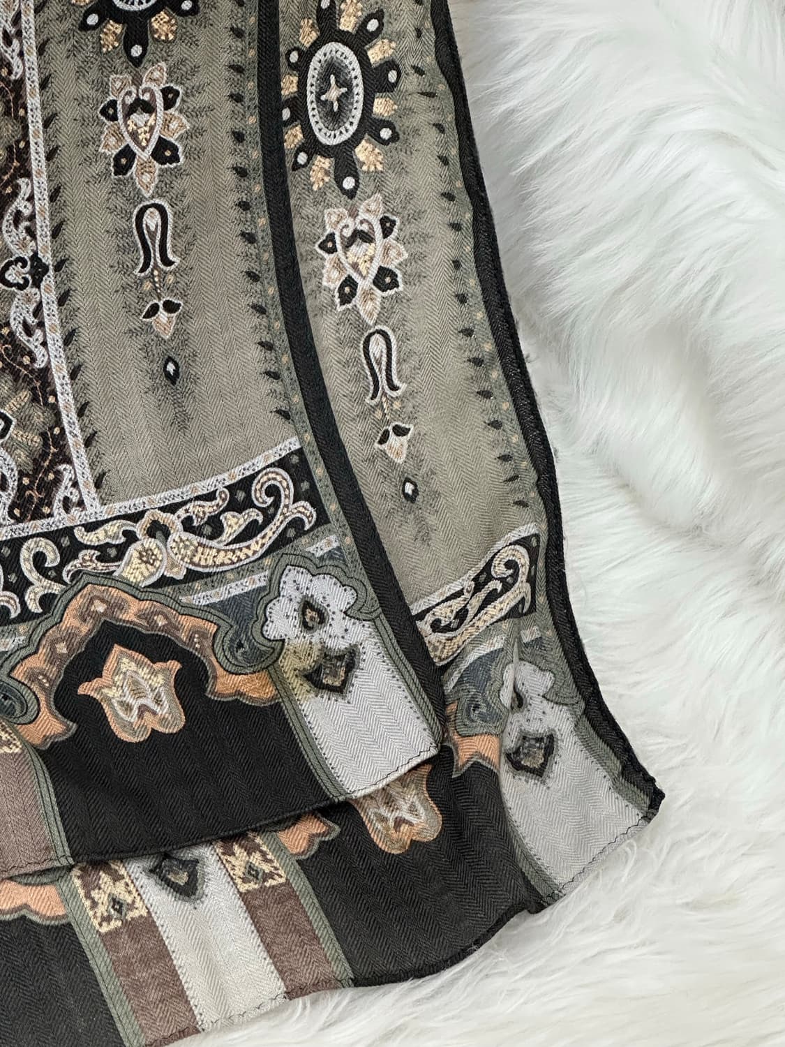 에트로 울 실크 머플러 상품이미지1