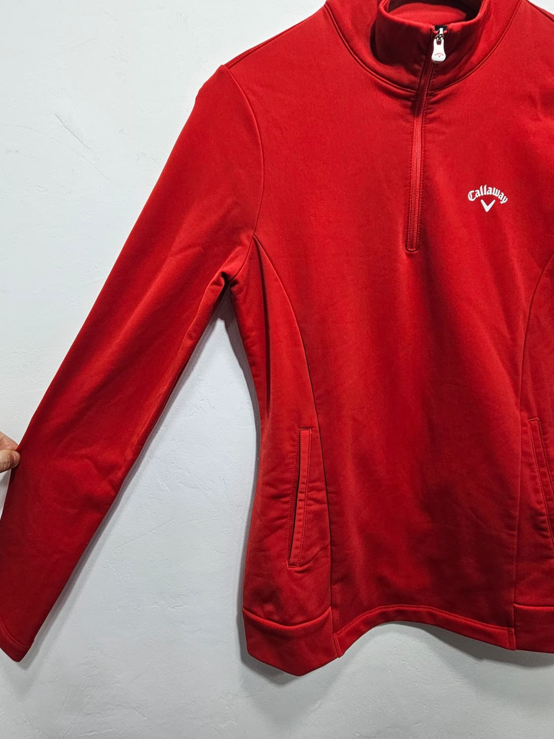 캘러웨이 여성용 레드 골프 상의 90 상품이미지4