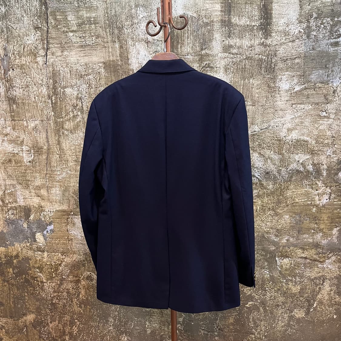 90s 빈티지 버버리 금장 버튼 네이비 블레이저 상품이미지8