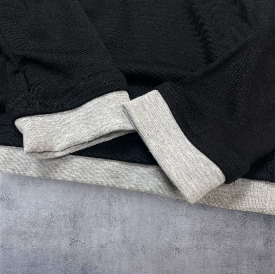 생로랑 Saint laurent 블랙 레이어드 긴팔 티셔츠 L 상품이미지7