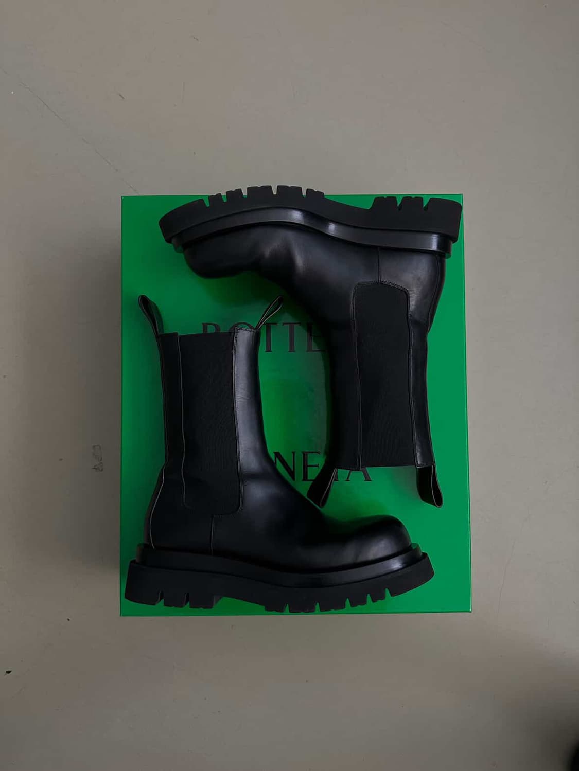 보테가 베네타 러그 첼시 부츠 상품이미지1