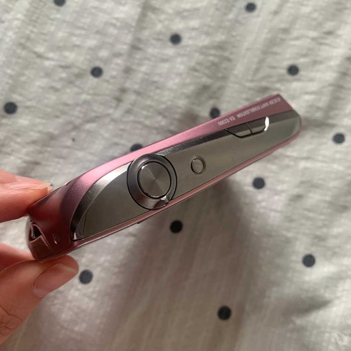 카시오 엑슬림 Z2300 핑크 빈티지 카메라  상품이미지3