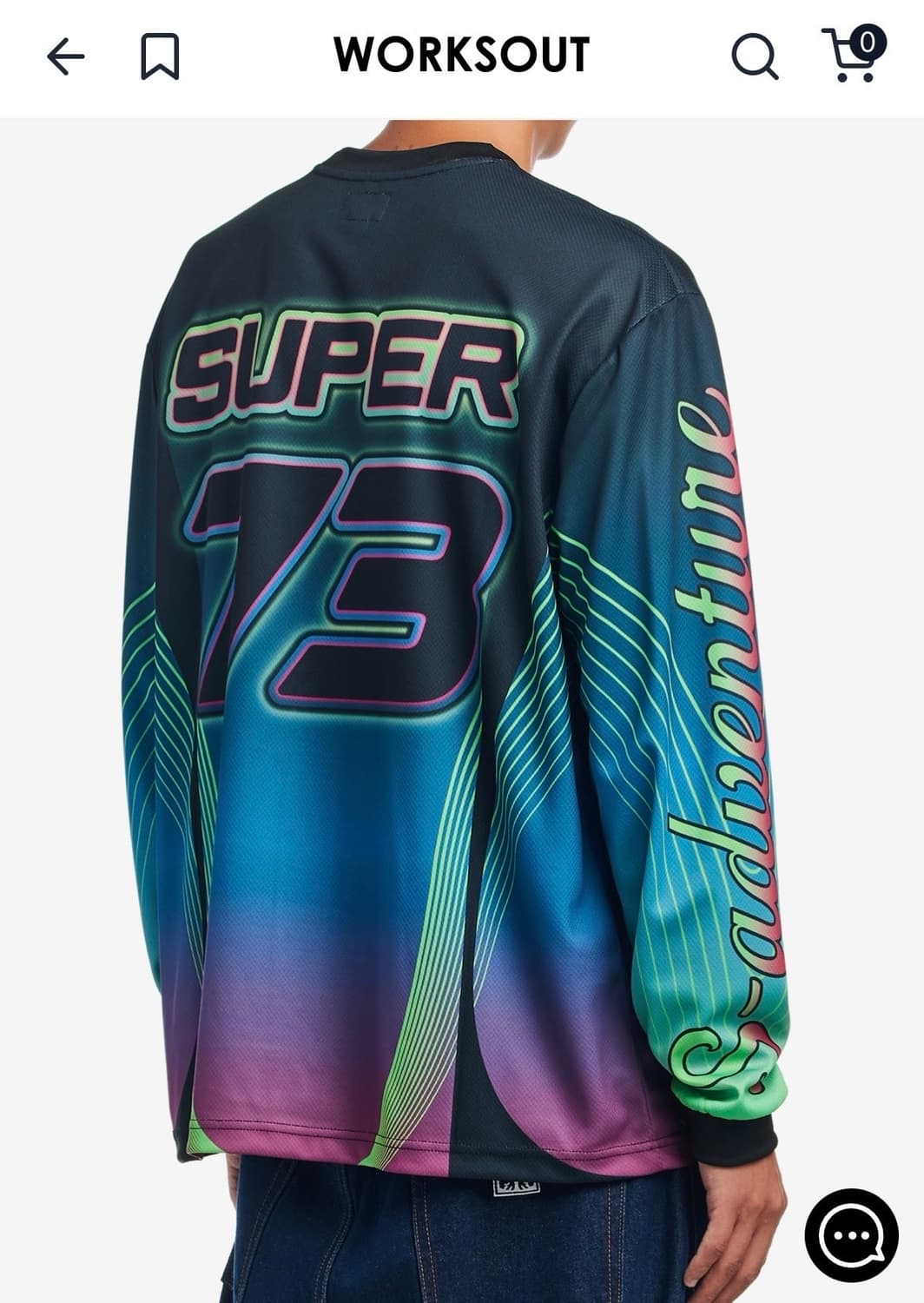 Obey x Super73 저지 볼트 롱슬리브 상품이미지2