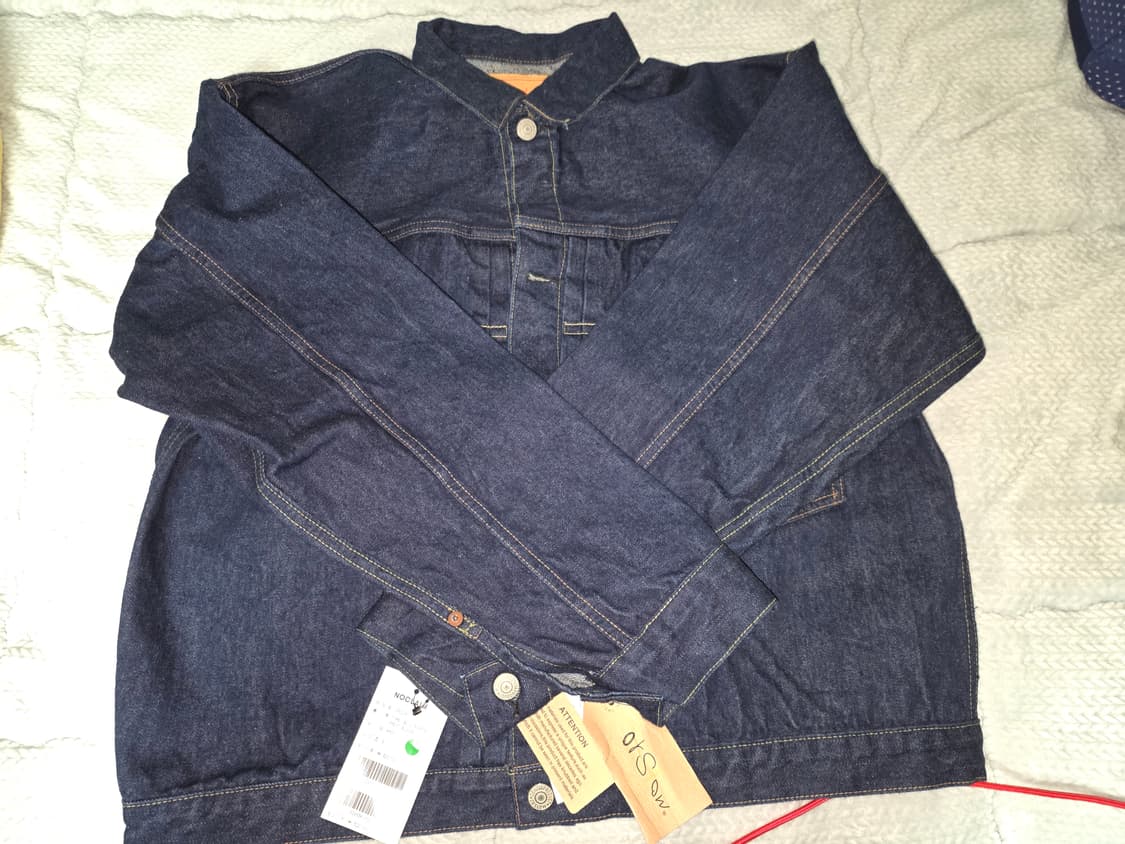 오어슬로우 6011 1세대 데님 자켓 3사이즈 상품이미지1