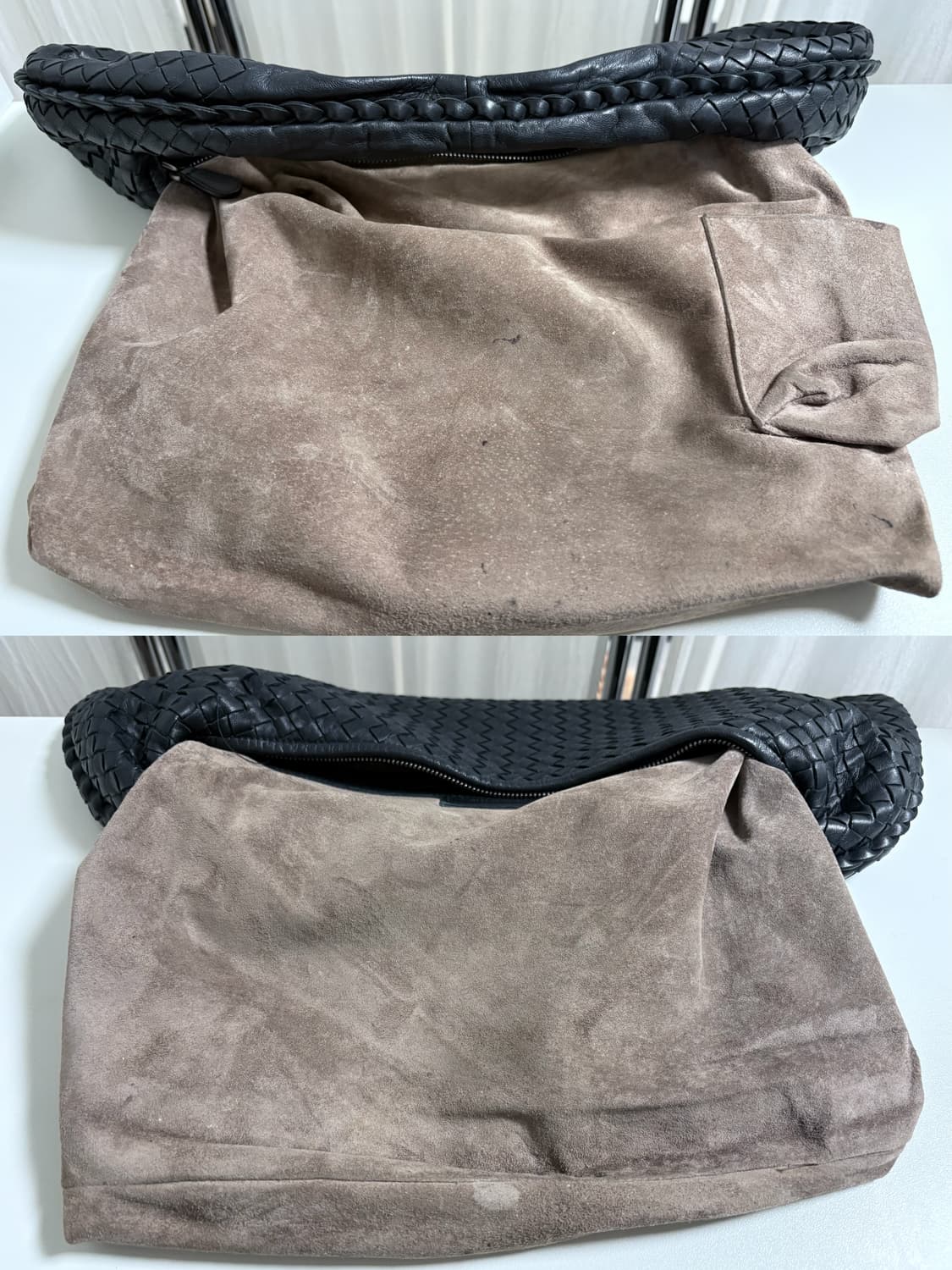 보테가베네타 호보백 라지 블랙 상품이미지8