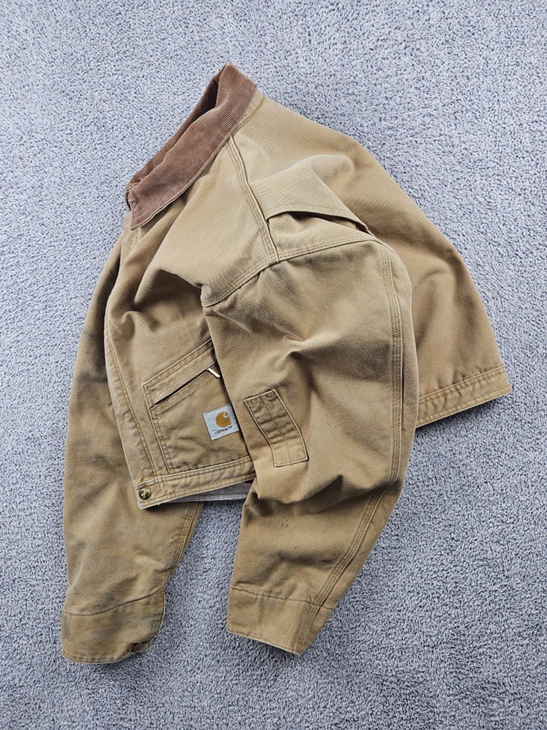 칼하트 커버올 크롭 커스텀 워크 자켓 ( 상세설명참조 ) / 10596 상품이미지3