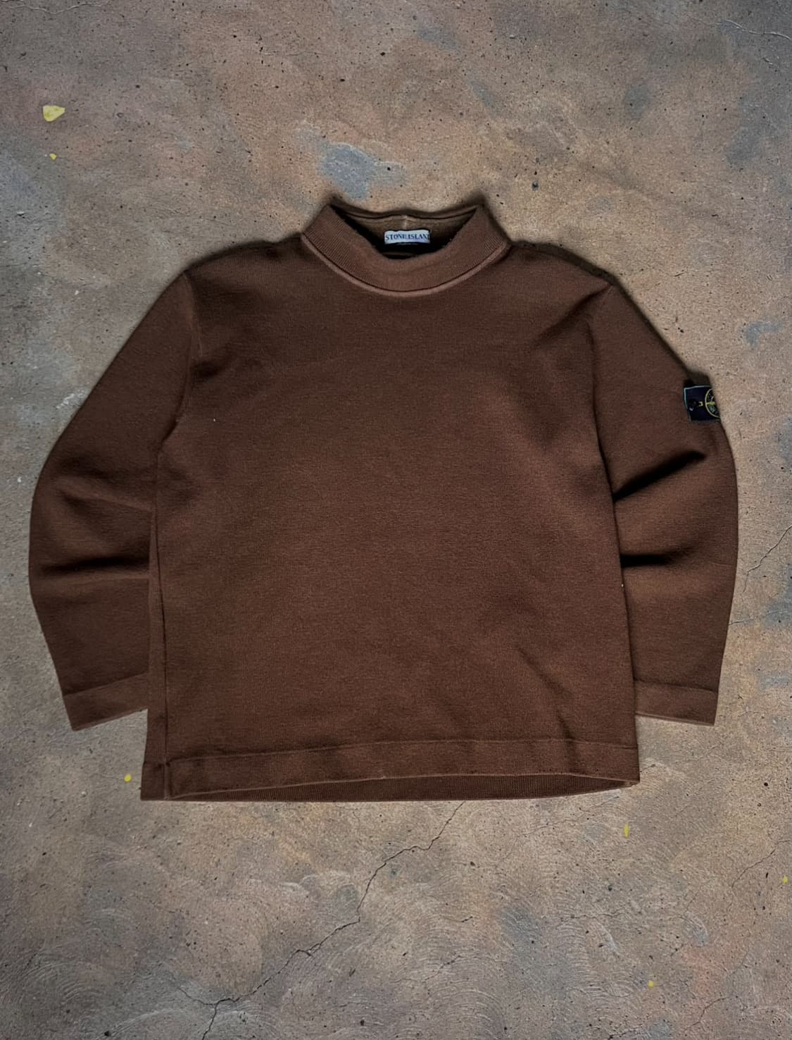 98AW 스톤아일랜드 아카이브 립 모크넥 니트 점퍼 상품이미지1