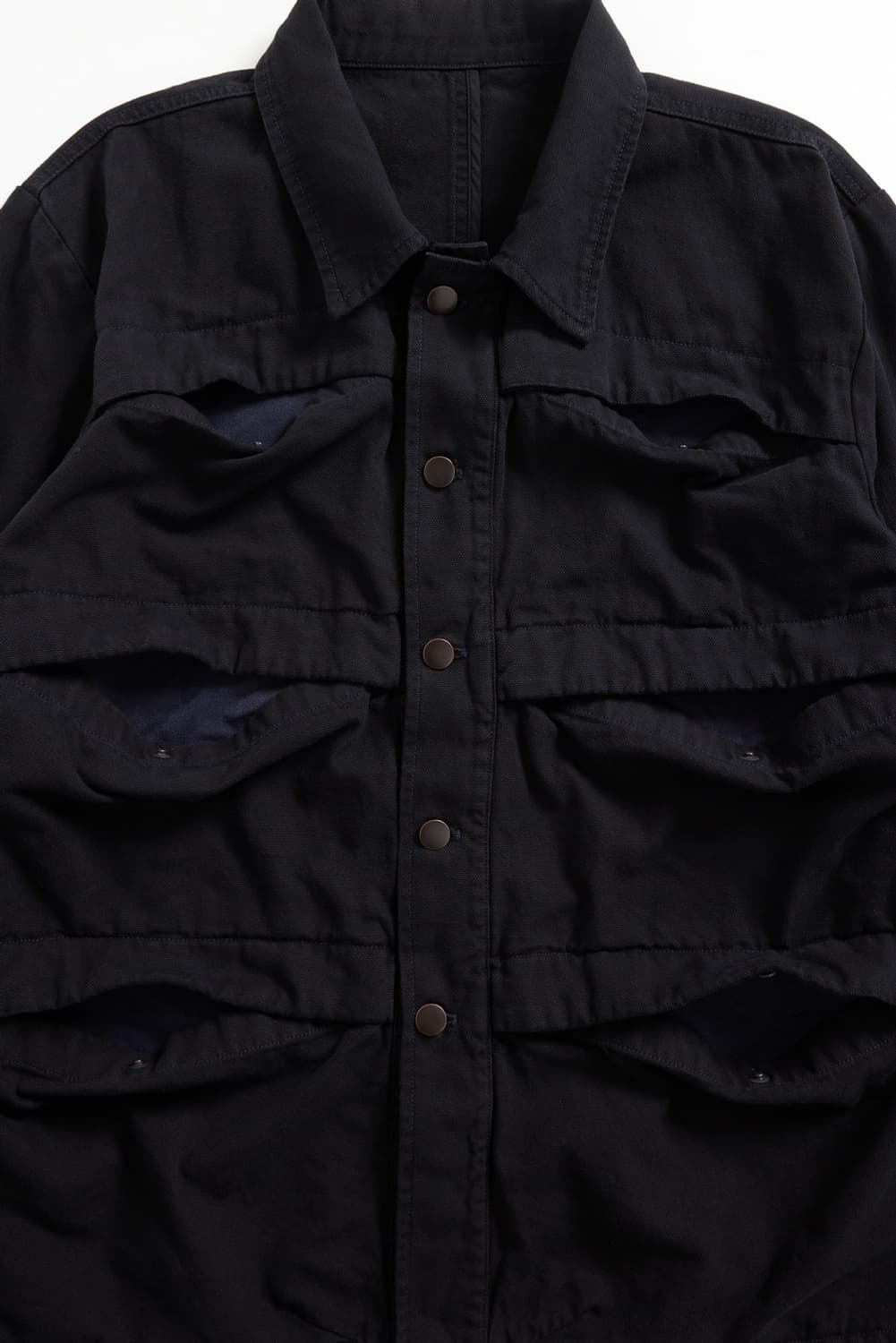 6P Work Jacket V2 Dyed Dark Navy 상품이미지3