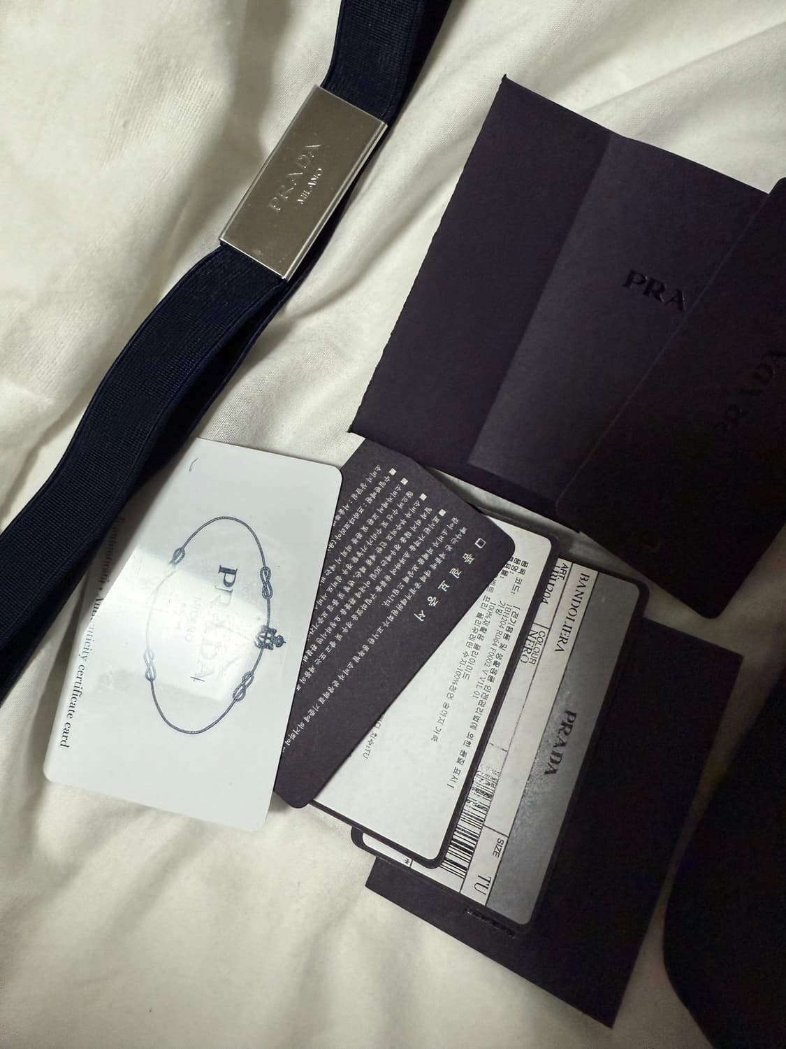 프라다 리에디션 2005 리나일론 숄더백 블랙 상품이미지6