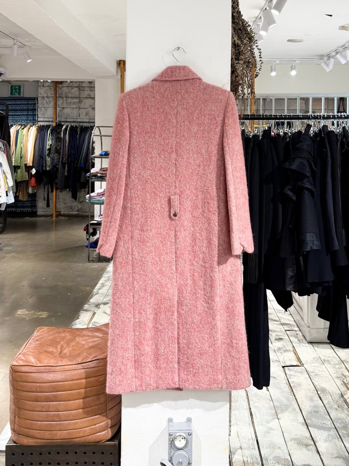 쟈딕앤볼테르 핑크 모나코 울 혼방 코트 상품이미지5