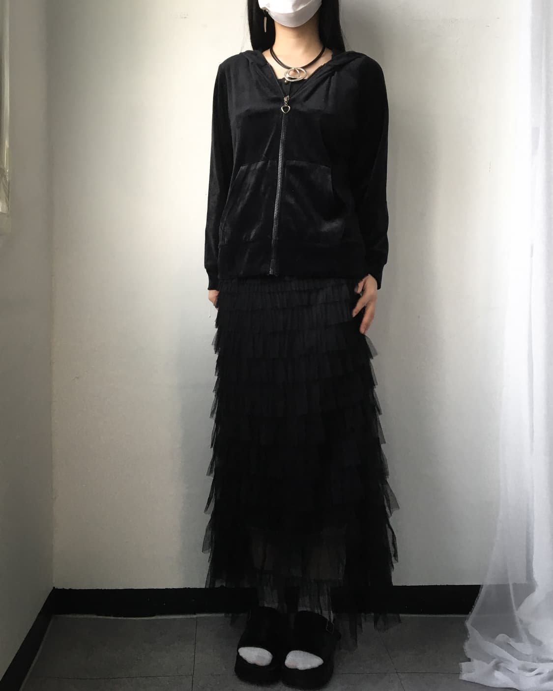 Sha layered long skirt 상품이미지4