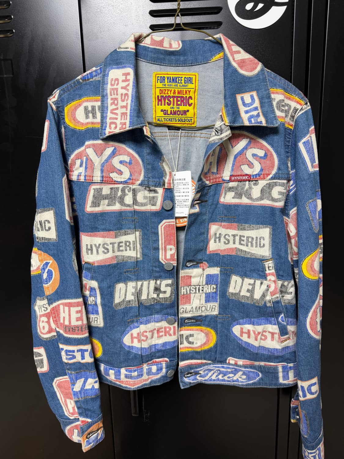 히스테릭글래머 모노그램 자켓 M 상품이미지1