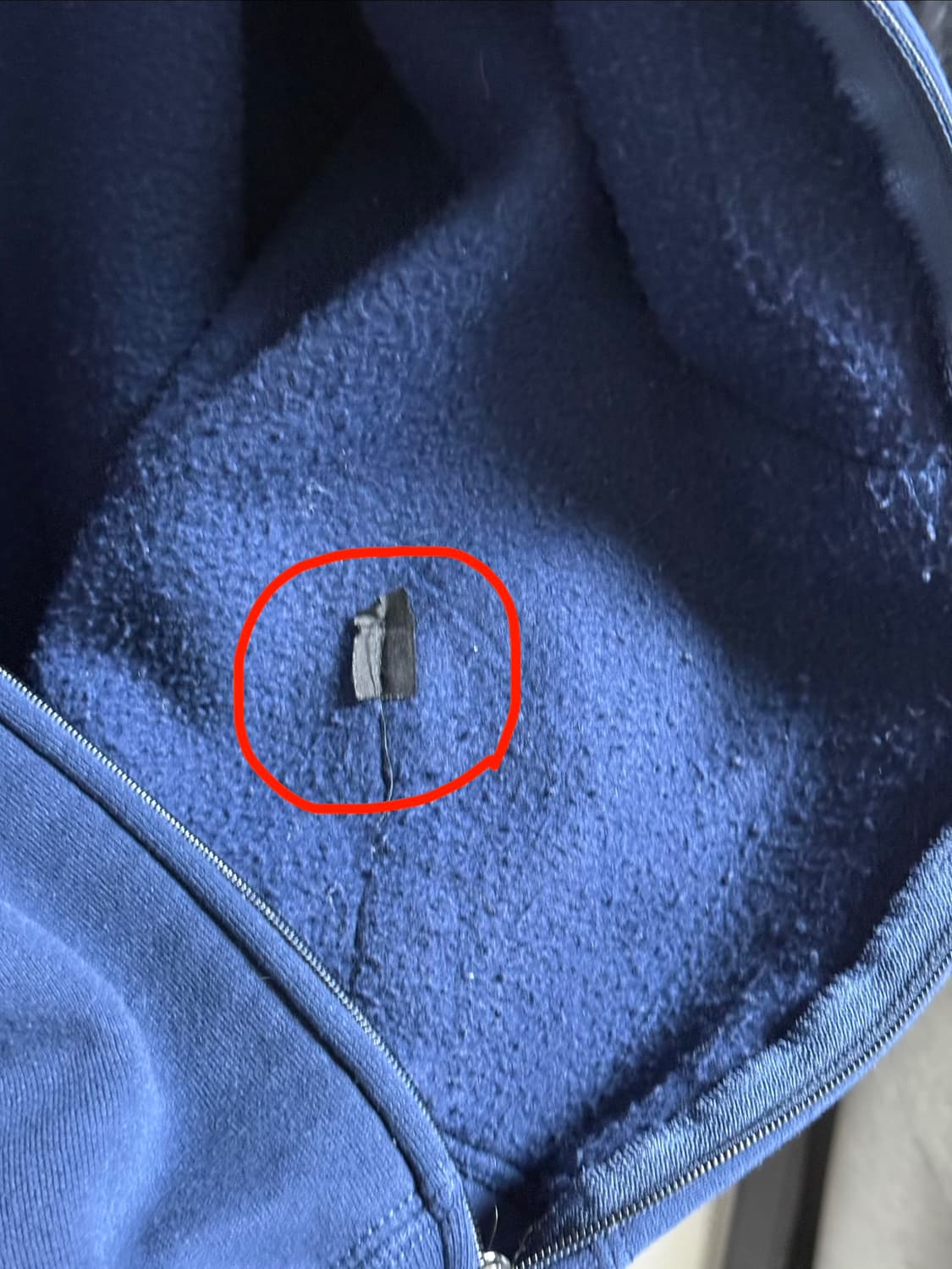 [XXL] 빈티지 러셀 후드집업 네이비 (usa) 상품이미지6