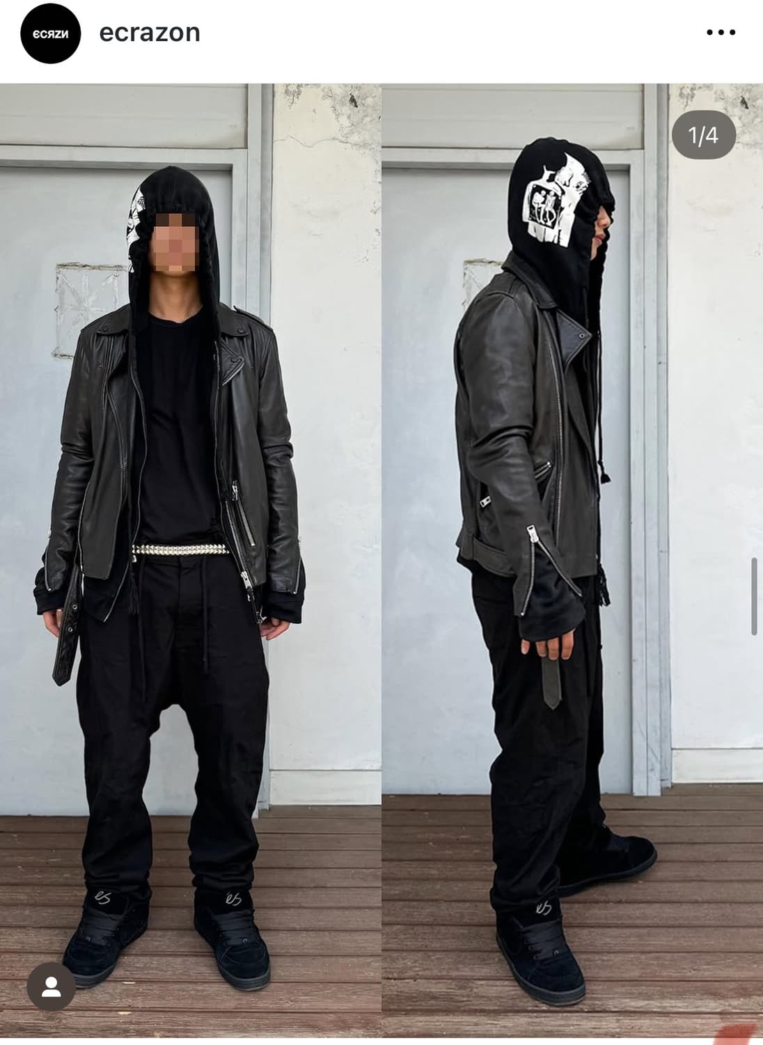 에크라손 후드집업 상품이미지2