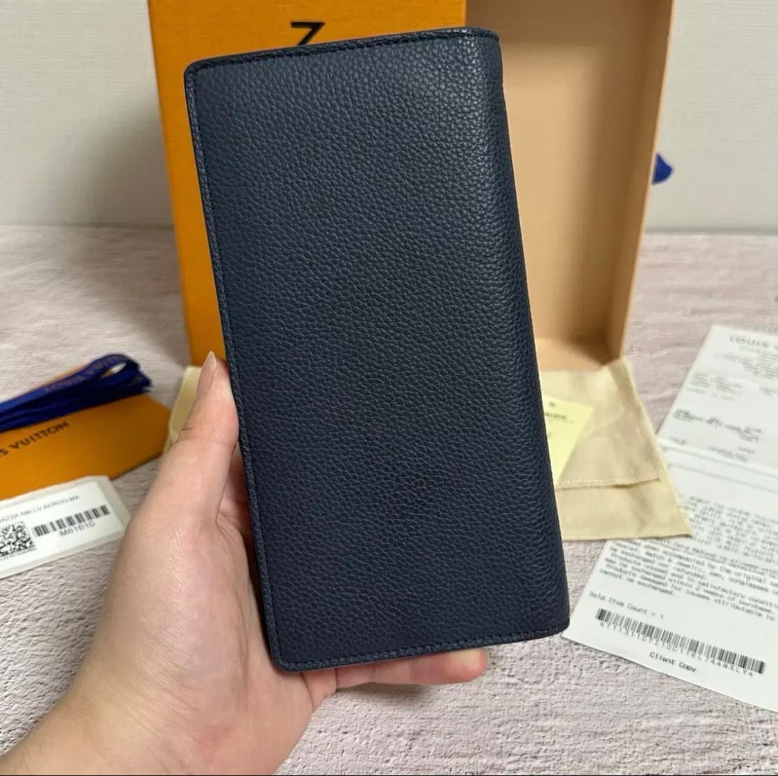 [풀구성] 루이비통 에어로그램 브라짜 월릿 장지갑 상품이미지2