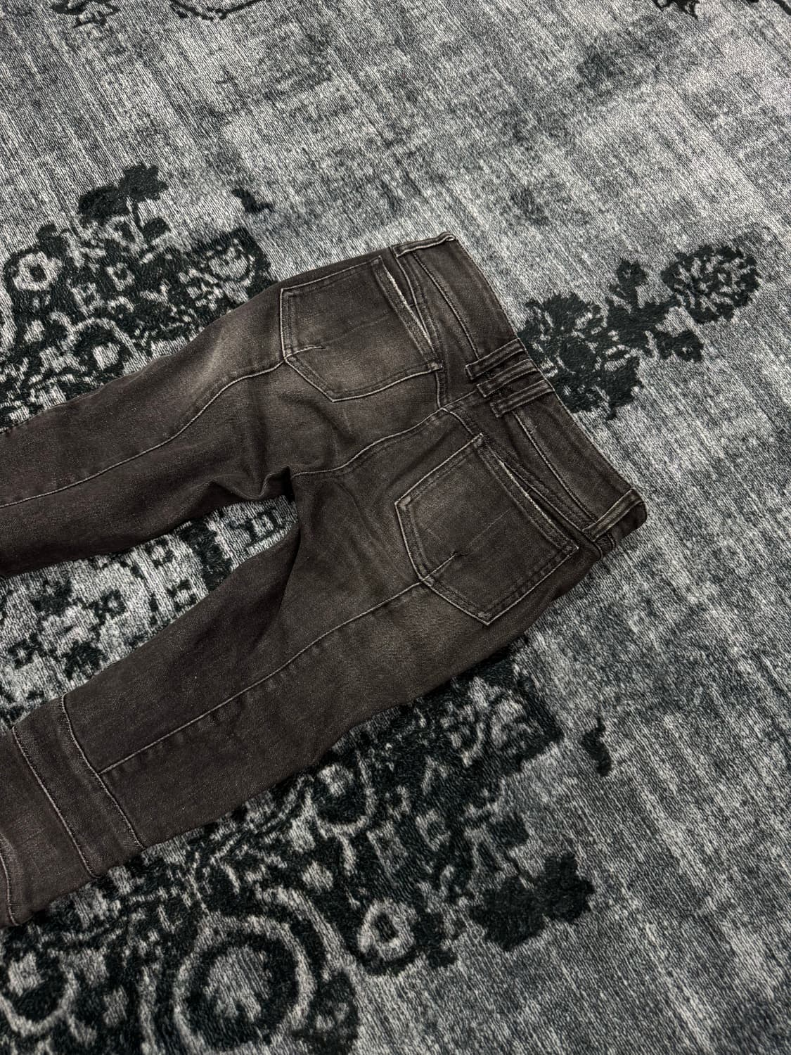 Balmain 16ss zipper slim biker pants 상품이미지8