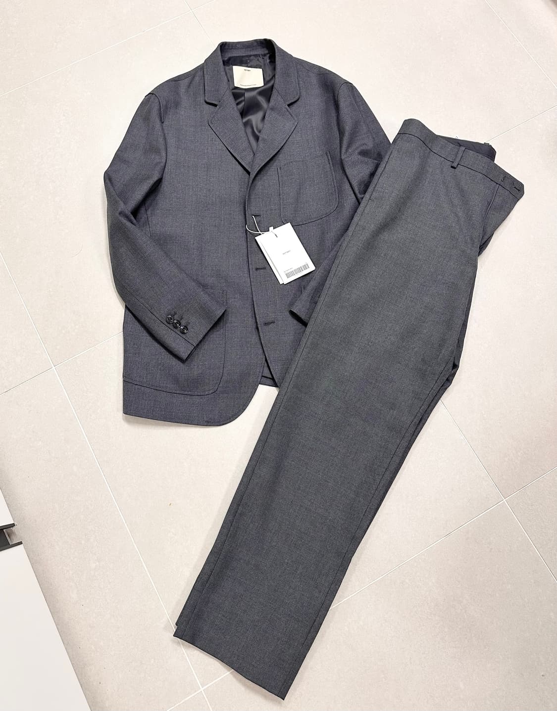 포터리 울 스포츠 셋업 미드그레이 3/4 size 상품이미지1