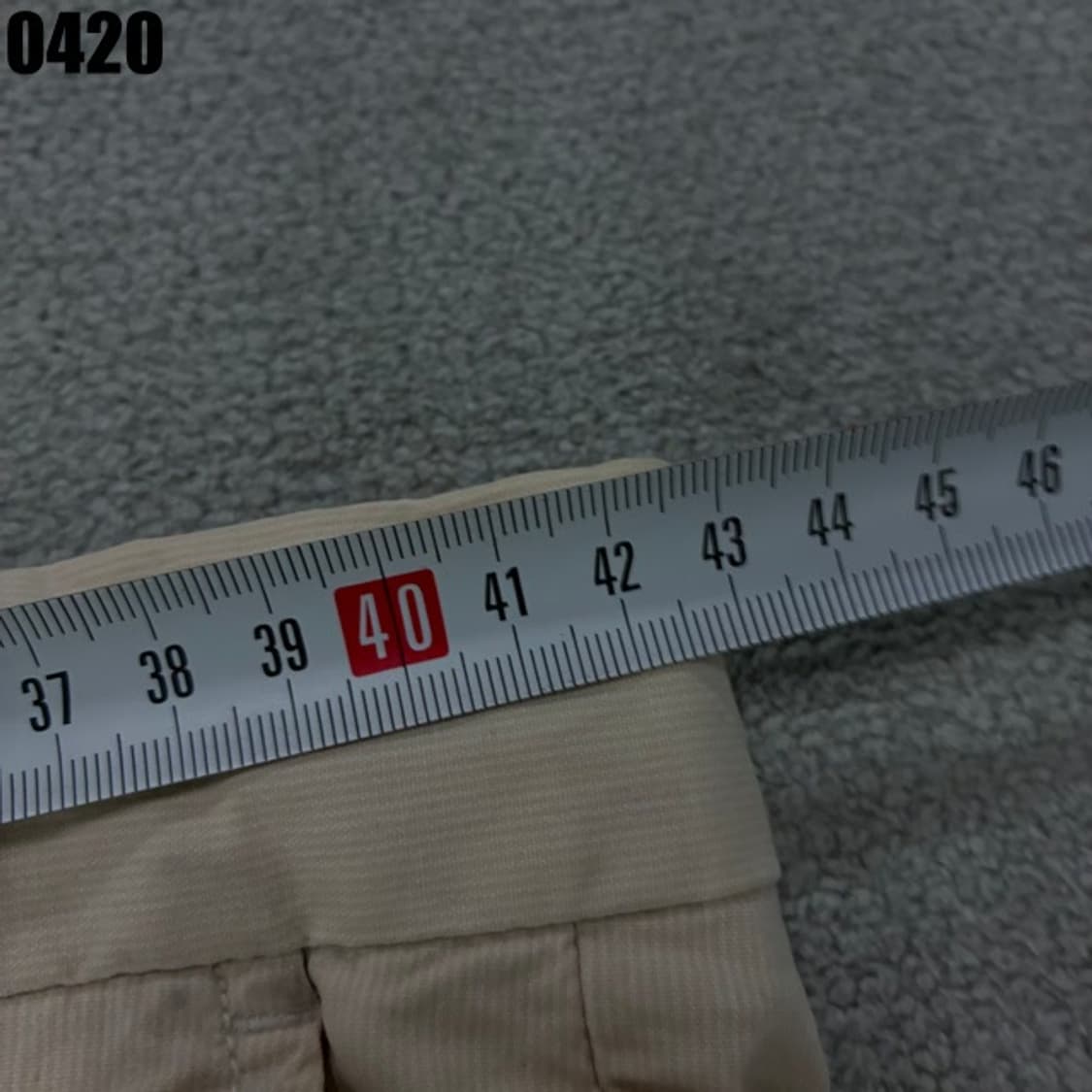 타미힐피고 베이지 팬츠 33 상품이미지3