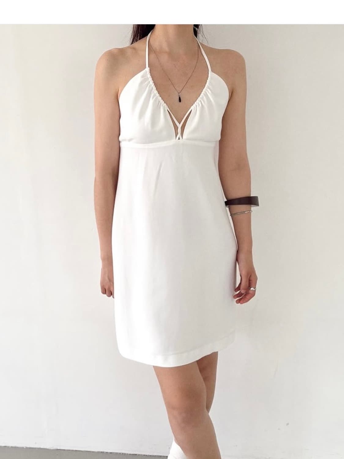 COSTUME NATIONAL Halter-neck Dress 상품이미지1