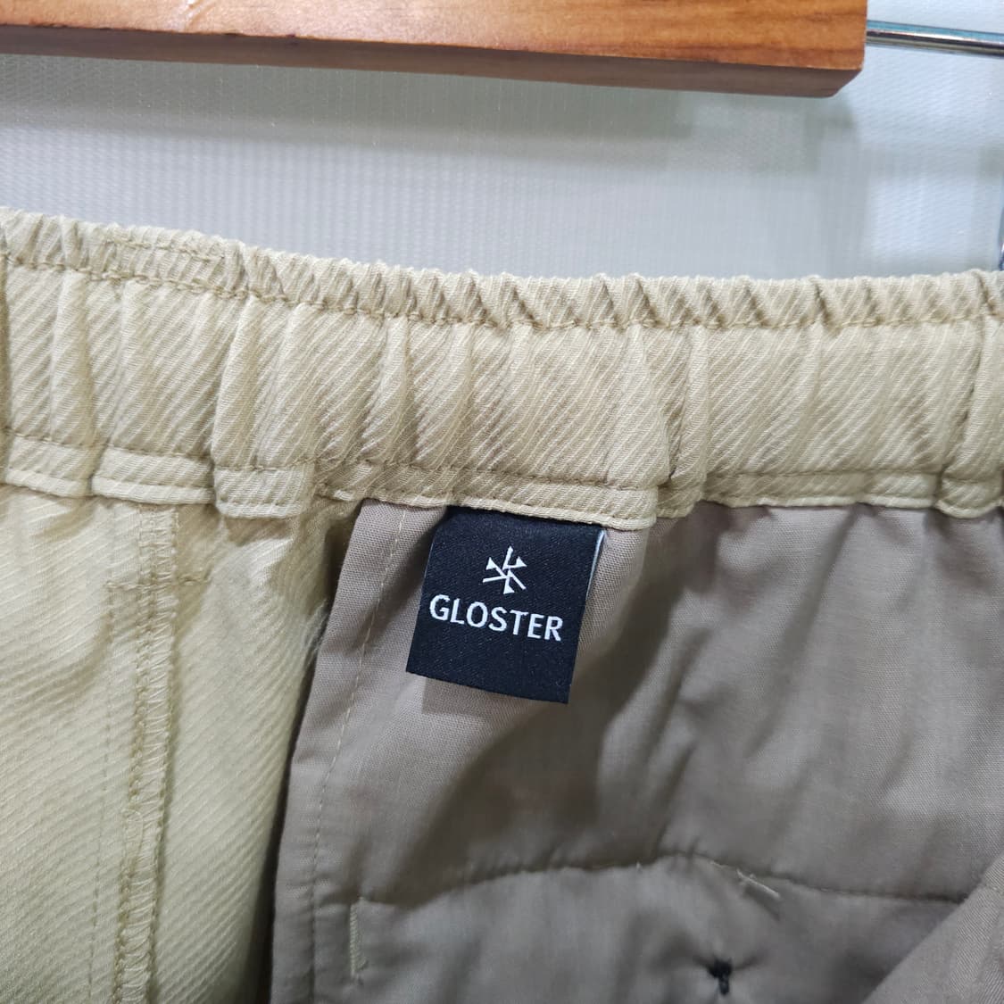 미사용품 GLOSTER 밴딩팬츠- S 상품이미지7