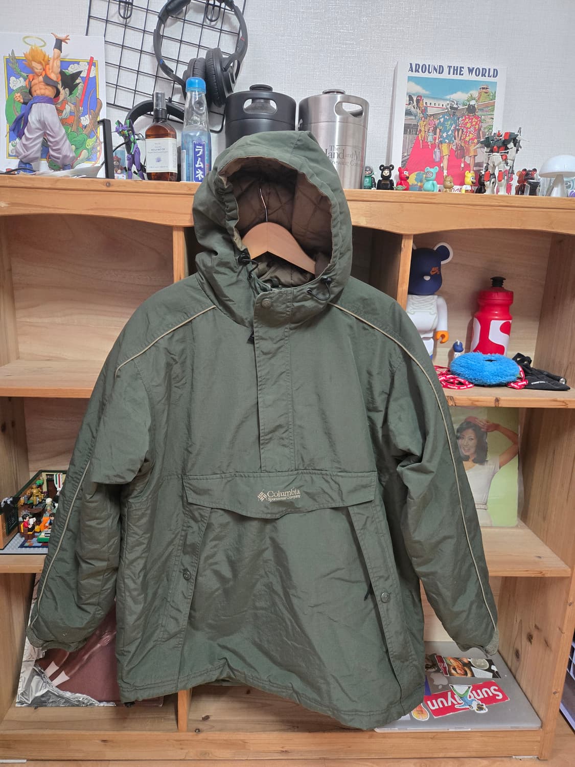 컬럼비아 재팬 아노락 누빔 자켓 L 100-105 상품이미지1