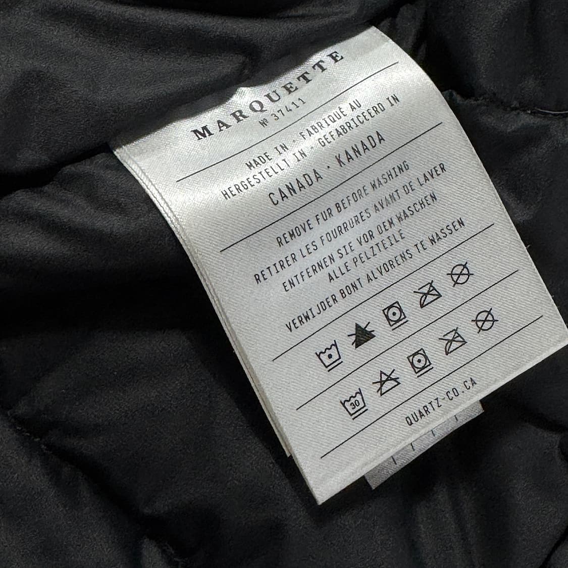 QUARTZ 후드 퍼 다운 파카 상품이미지4