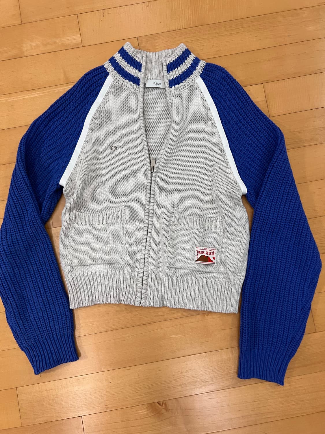 Kijun 니트 집업 M 상품이미지1