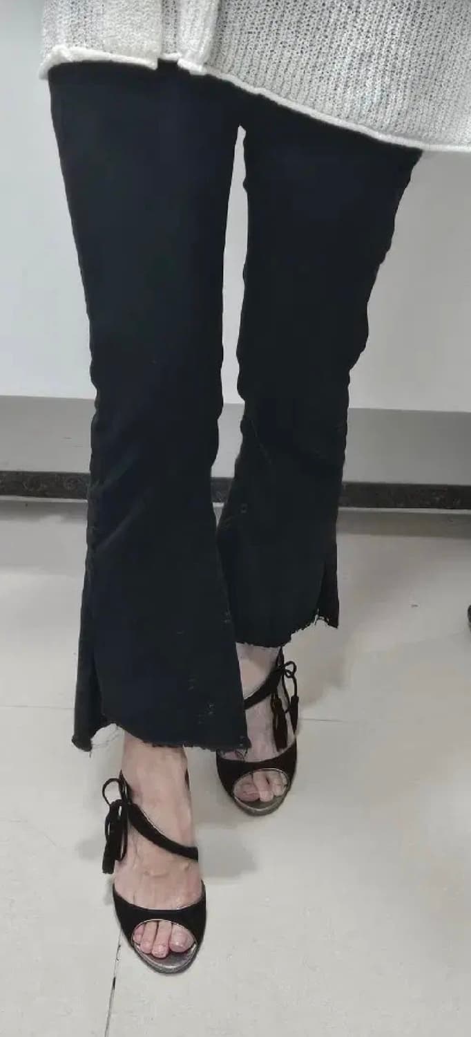 샤넬 스웨이드 샌들힐 (36.5 / 국내 235) [정품] 상품이미지4