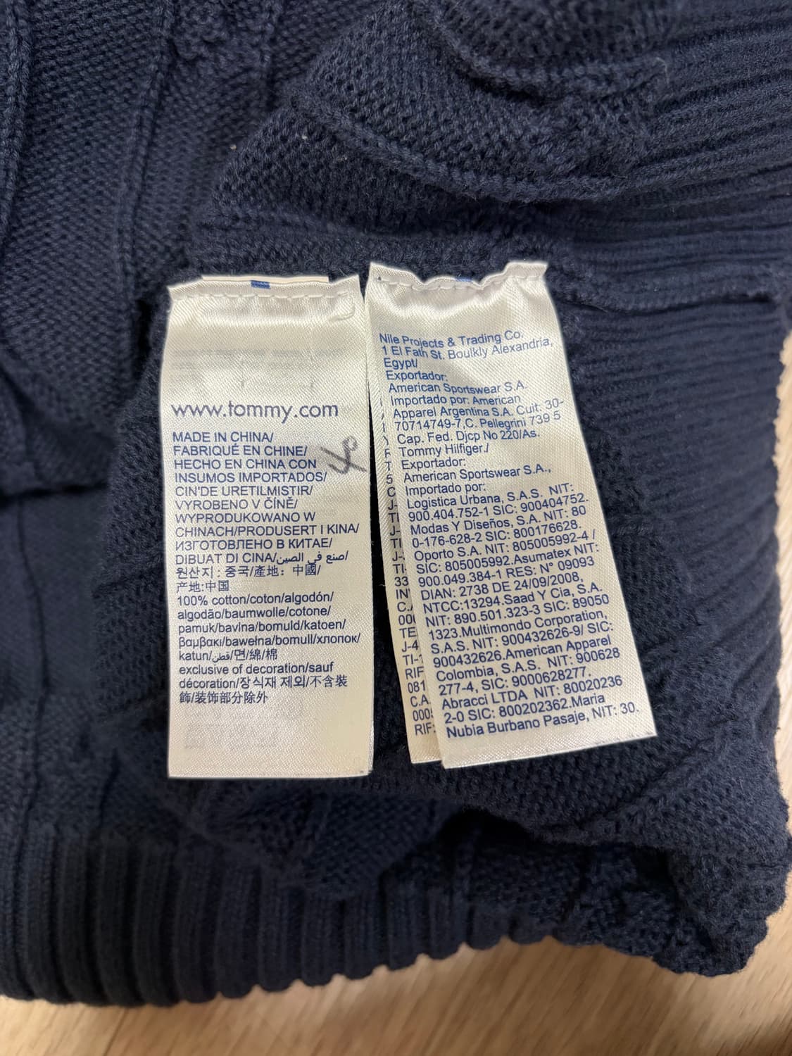 타미힐피거 니트 상품이미지4