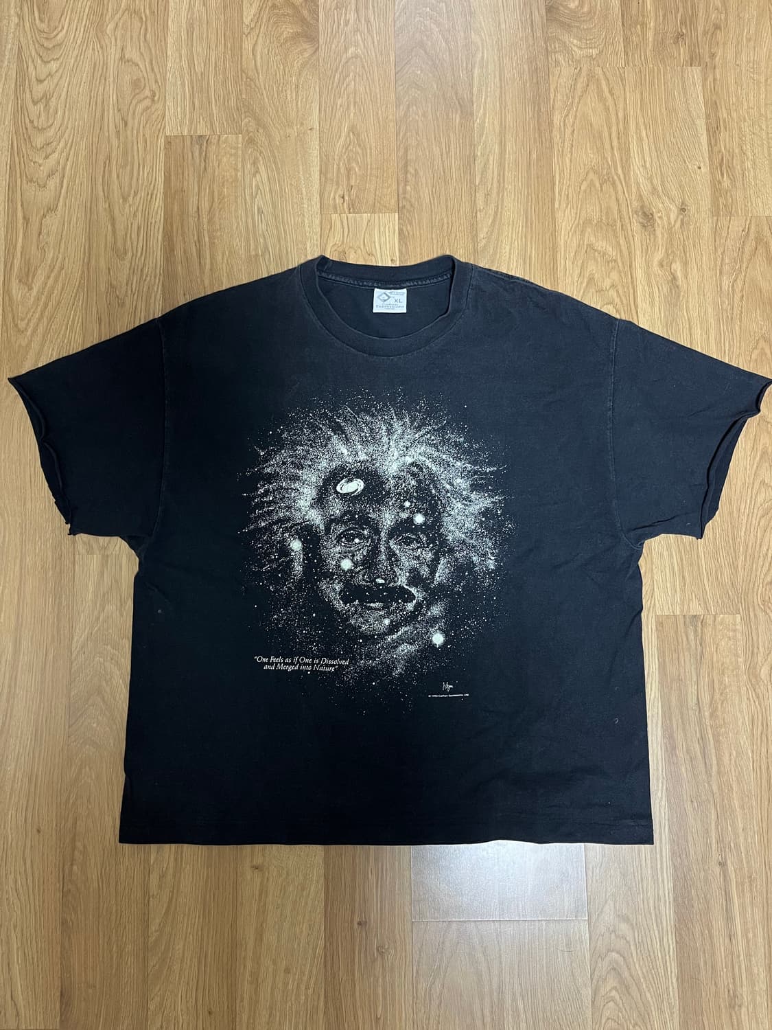 90s 빈티지 아인슈타인 티셔츠 made in usa 상품이미지2