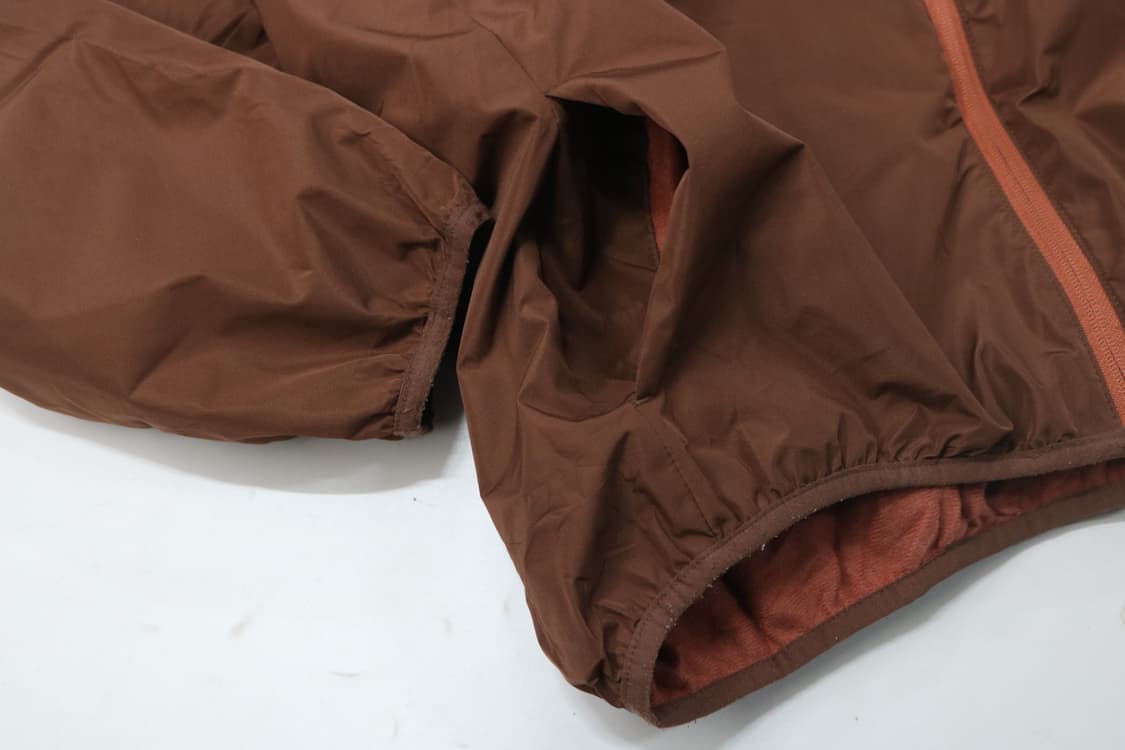 Aller Bien 스포츠 빈티지 브라운 기모 안감 후드 윈드브레이커 상품이미지7