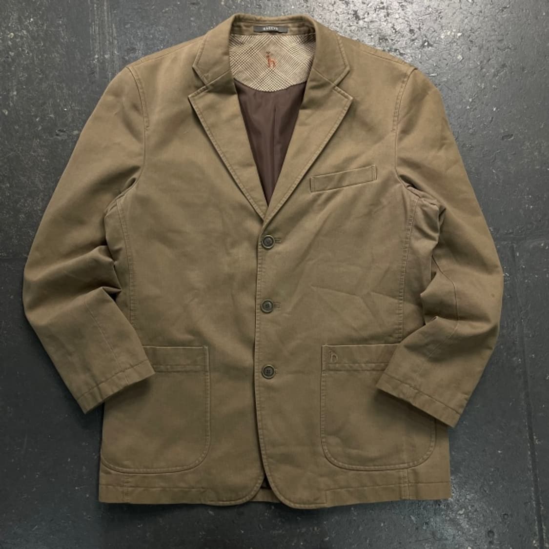 100 헤지스 쓰리버튼 블레이저 자켓 상품이미지1