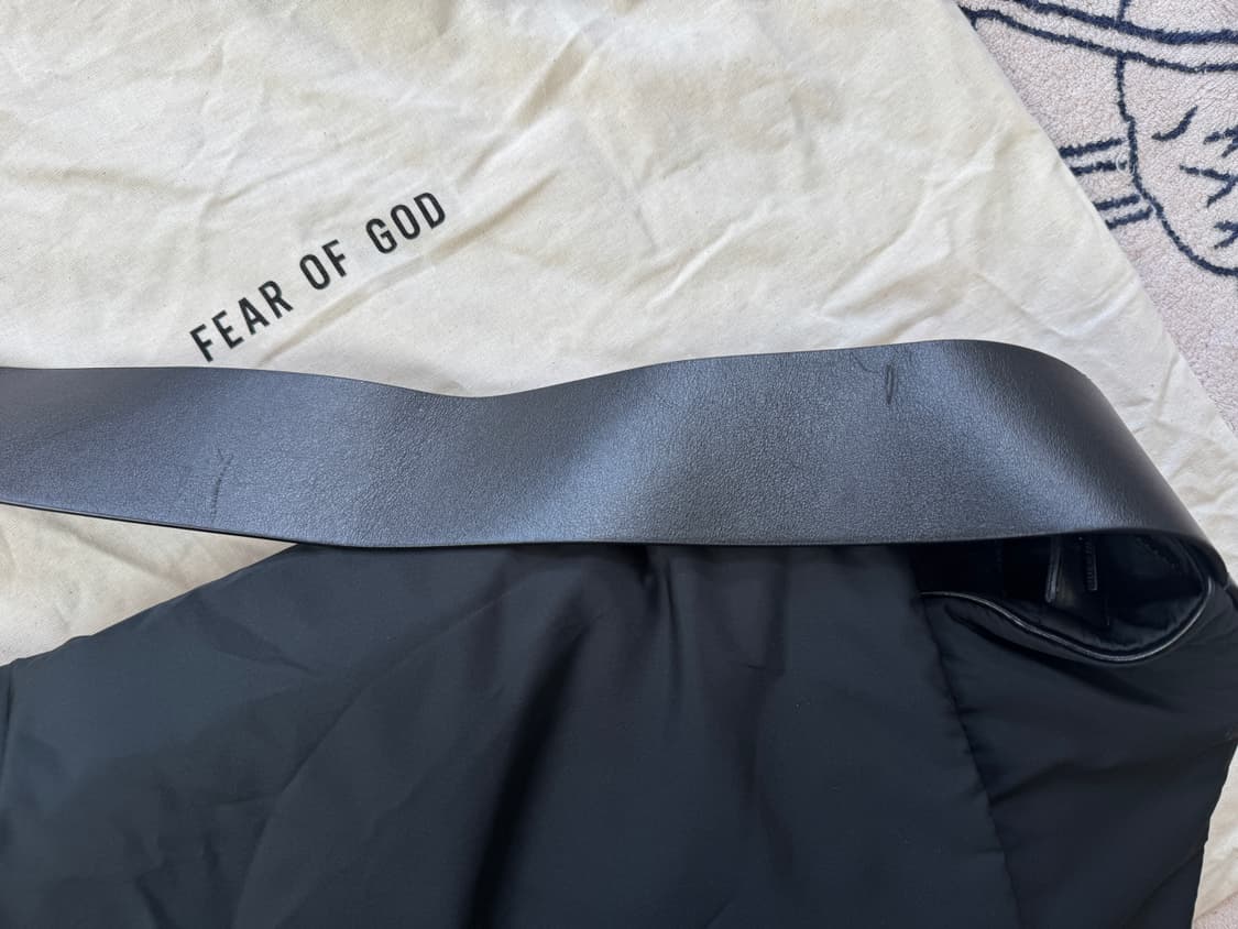 피어오브갓 7th 뉴스페이퍼 백 블랙 나일론 FEAR OF GOD SEV 상품이미지5