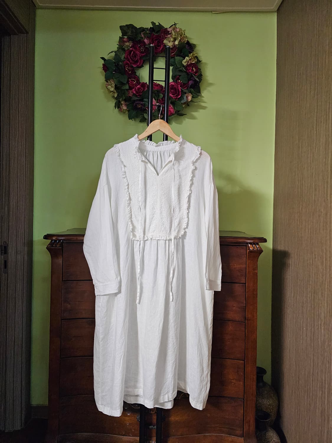 린넨 롱원피스 상품이미지2