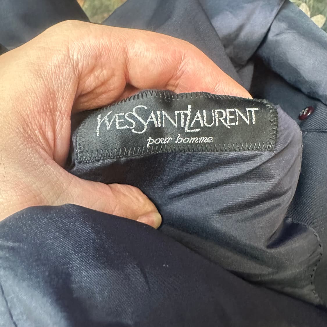 입생로랑 뿌르옴므 캐주얼 울 네이비블레이저 100 상품이미지4