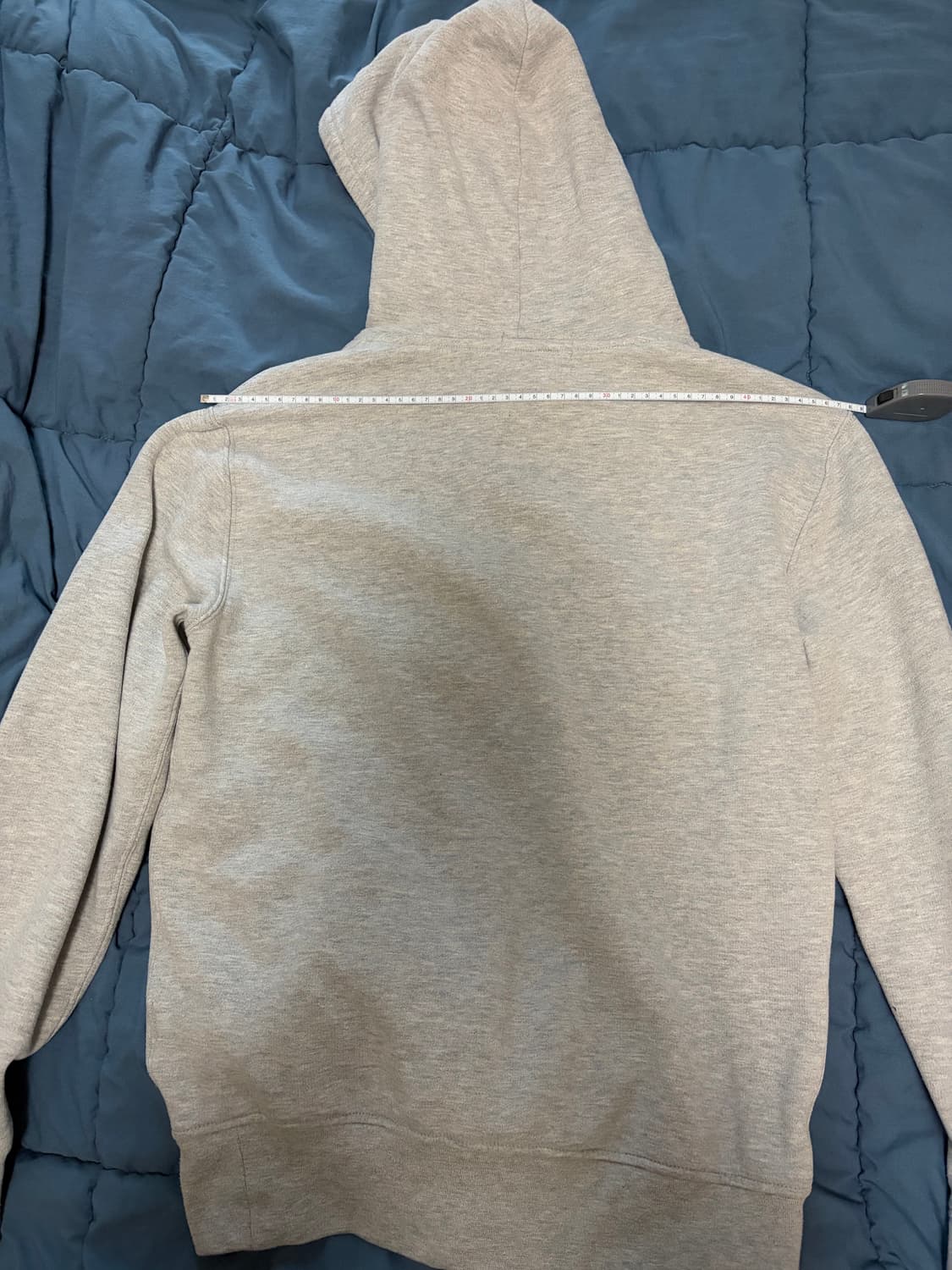 폴로 회색 후드티 상품이미지2