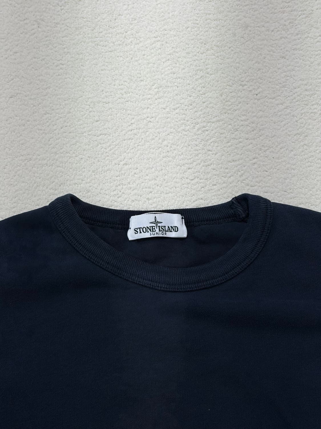 스톤아일랜드 네이비 맨투맨 주니어 14사이즈(90-95) 상품이미지2