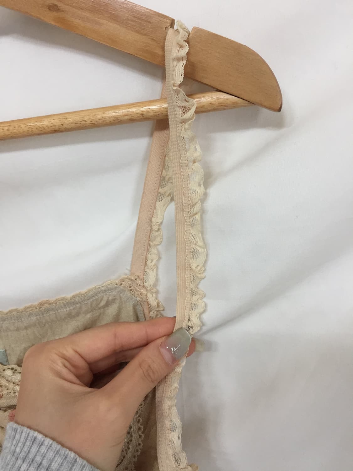 레이스 플라워 레이어드 나시 상품이미지9