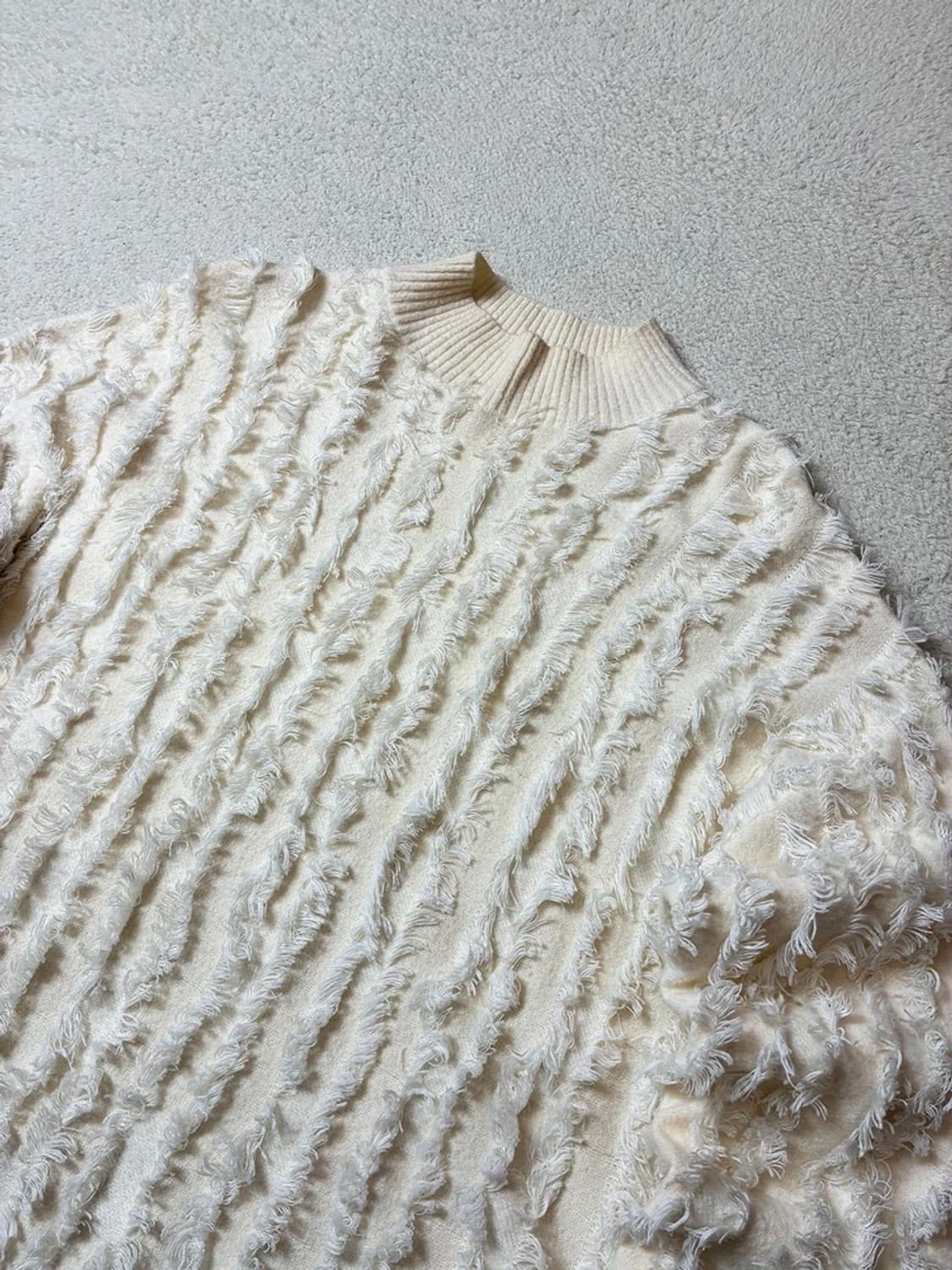 빔즈 레이 프린지 디테일 니트 PN7799 상품이미지2