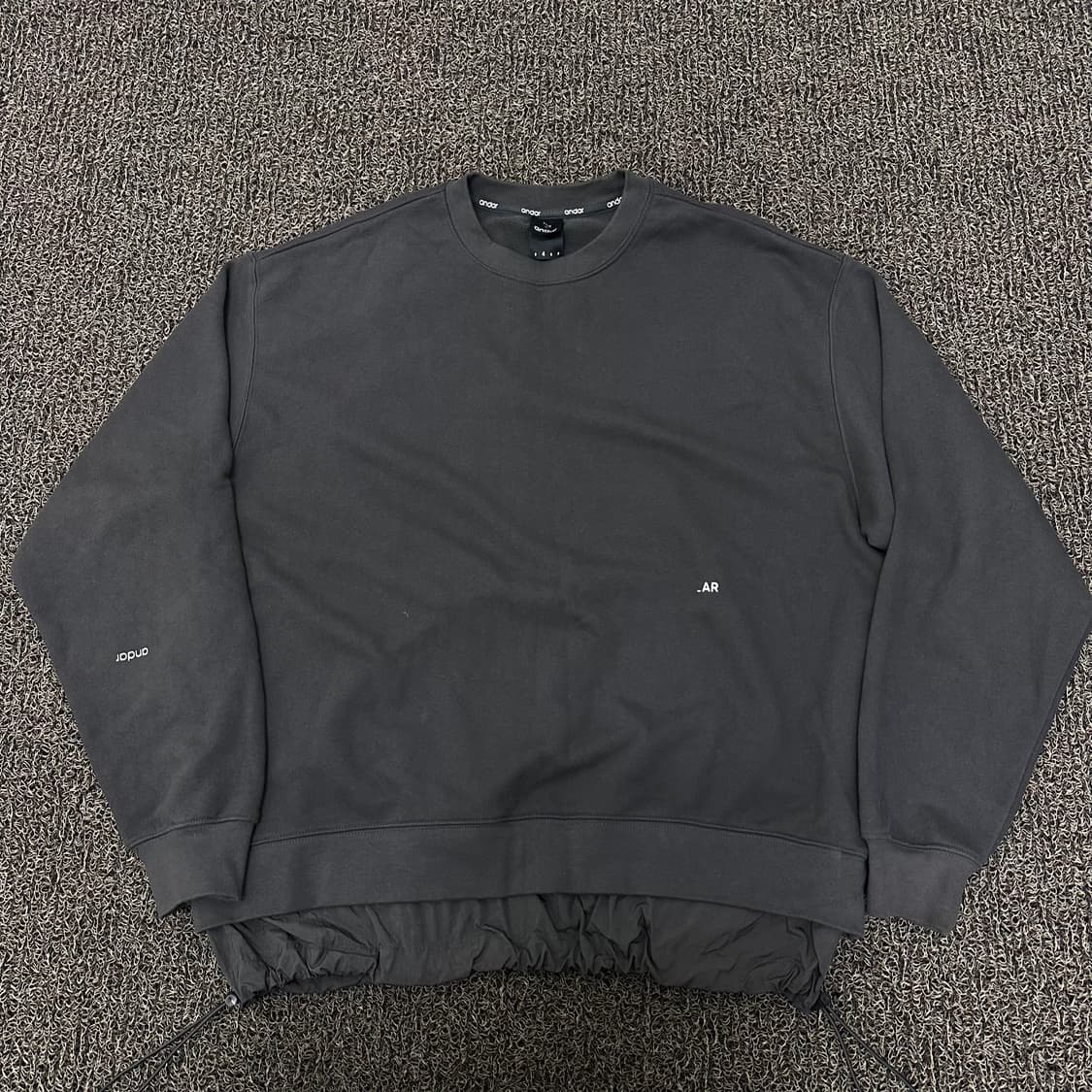 andar 안다르 레이어드 맨투맨 사이즈4 상품이미지1